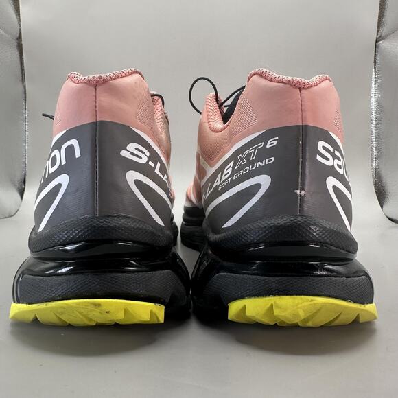 Salomon XT-6 Mens Size 13 Blooming Dahlia Pink Soft Ground Trail Running Shoes - Picture 6 of 10